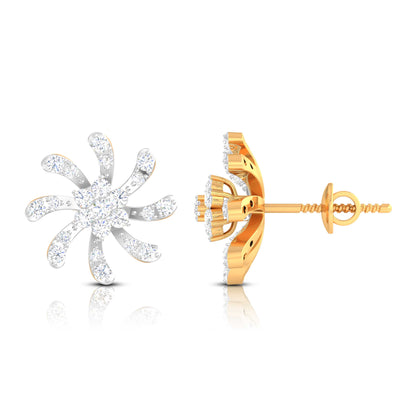 Radiant Aura Diamond Earrings