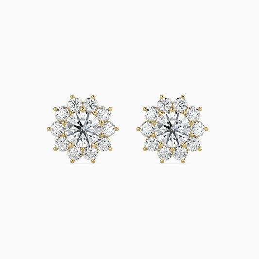 Starlit Garden Solitaire Earrings