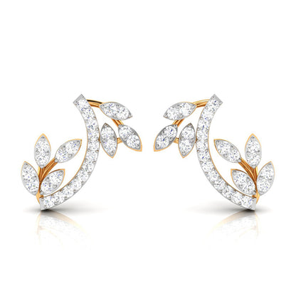 Harmony Petal Diamond Earrings