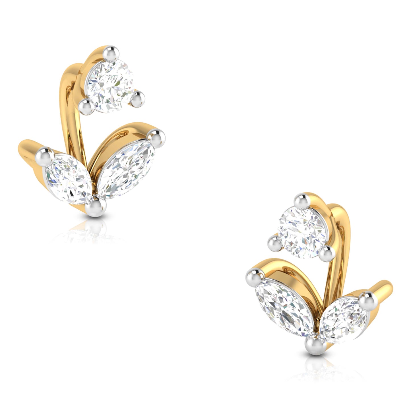 Botanical Bliss Diamond Earrings