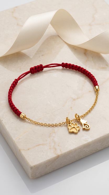 Paws and Pets Silver Rakhi