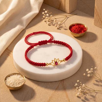 Padma Silver Rakhi