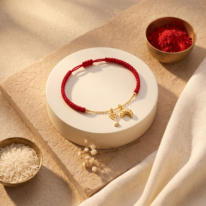 Dolce Vita Silver Rakhi