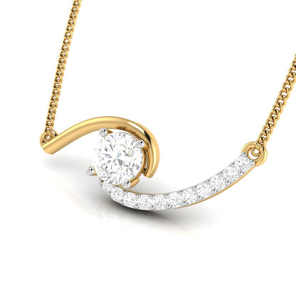 Effortless Glow Solitaire Diamond Pendant