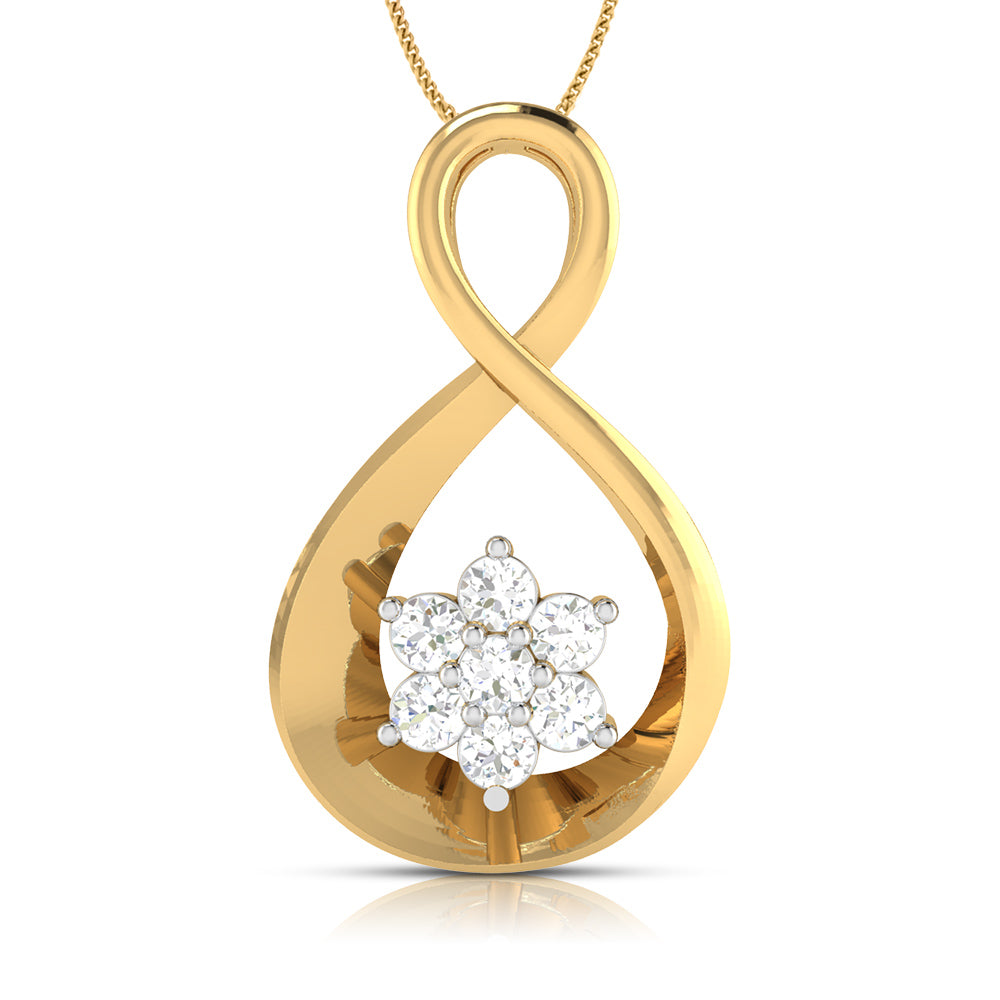 Elysian Radiance Diamond Pendant