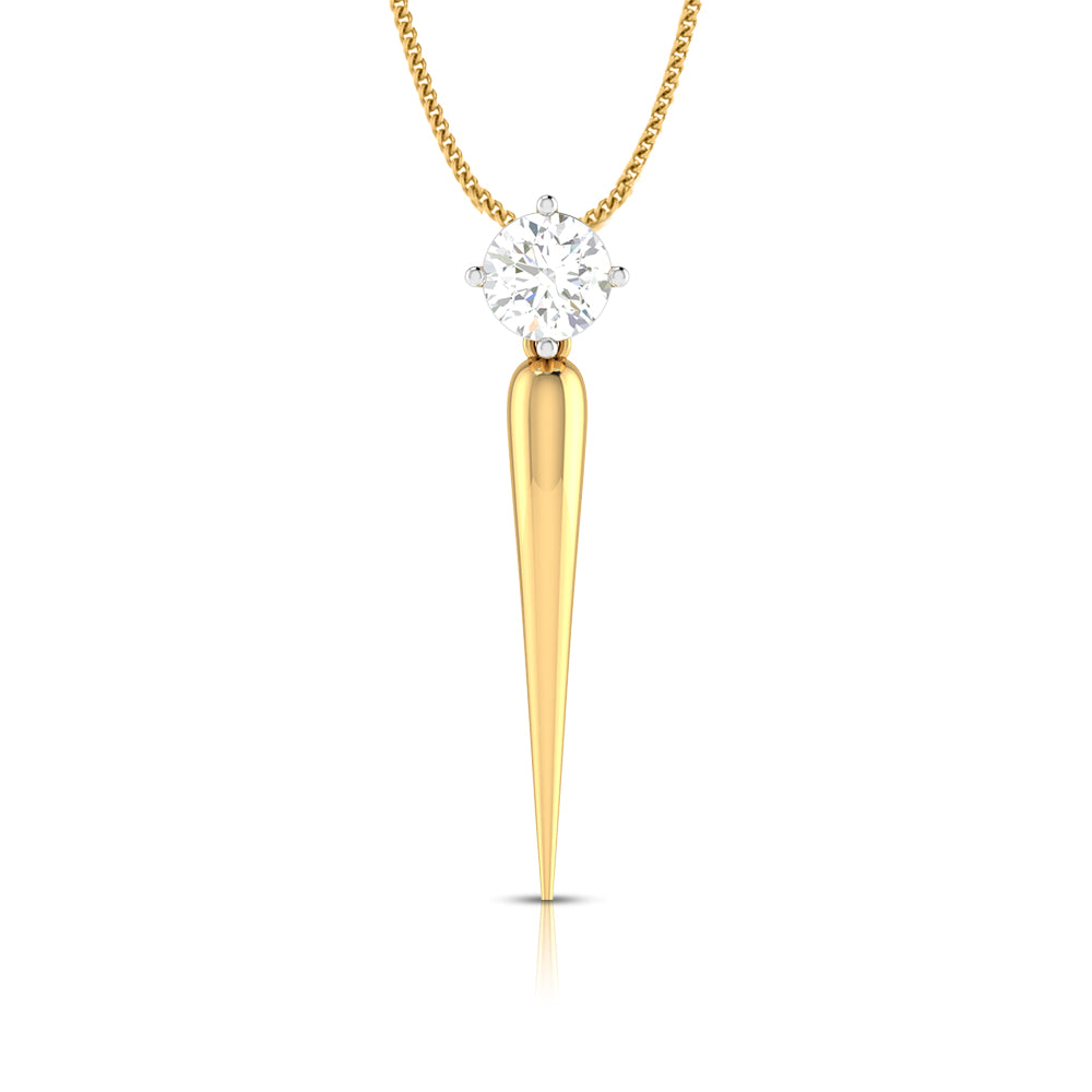 Solace Solitaire Diamond Pendant