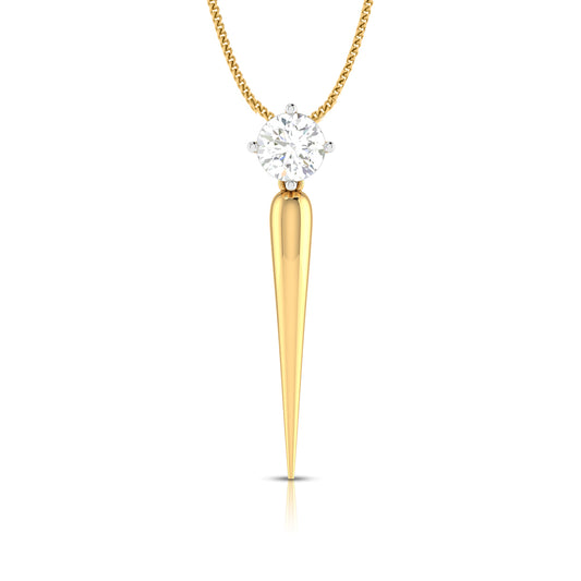 Solace Solitaire Diamond Pendant