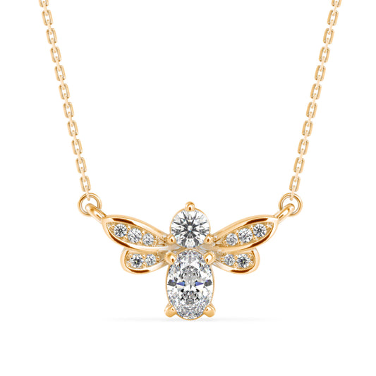 Aurora Flutter Diamond Pendant