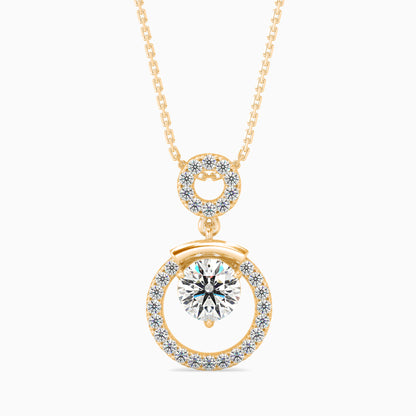 Luminous Grace Diamond Pendant