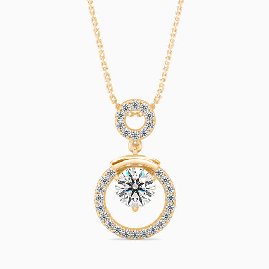 Luminous Grace Diamond Pendant