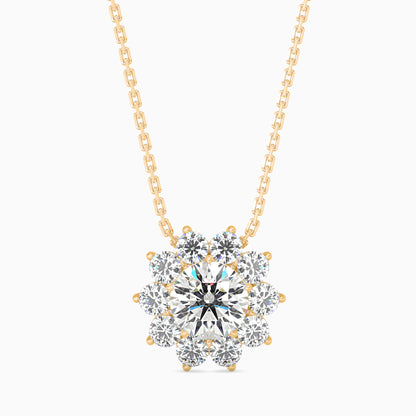 Starlit Garden Diamond Pendant