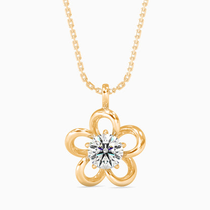 Majestic Flora Diamond Pendant