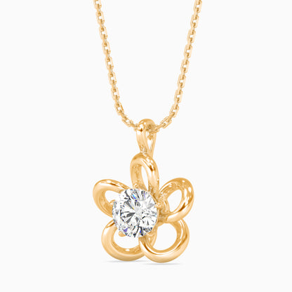 Majestic Flora Diamond Pendant