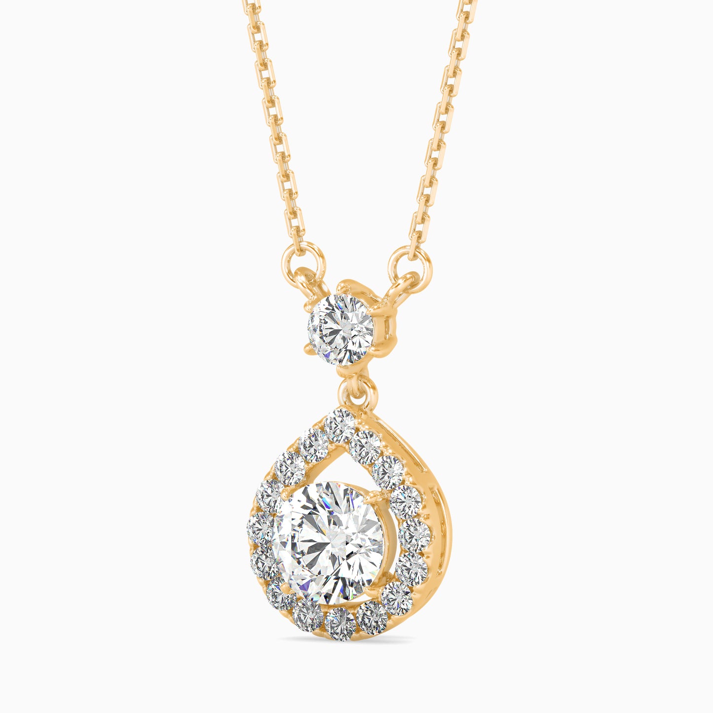 Elegant Twilight Diamond Pendant