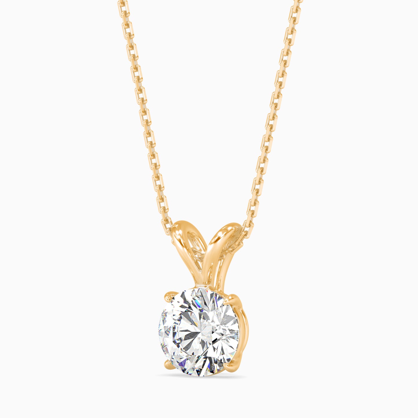 1.5 Carat Classic Solitaire Pendant