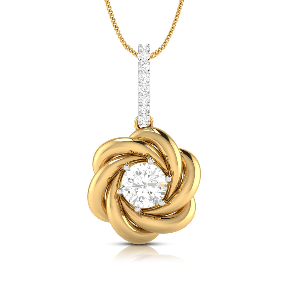 Blissful Bloom Diamond Pendant