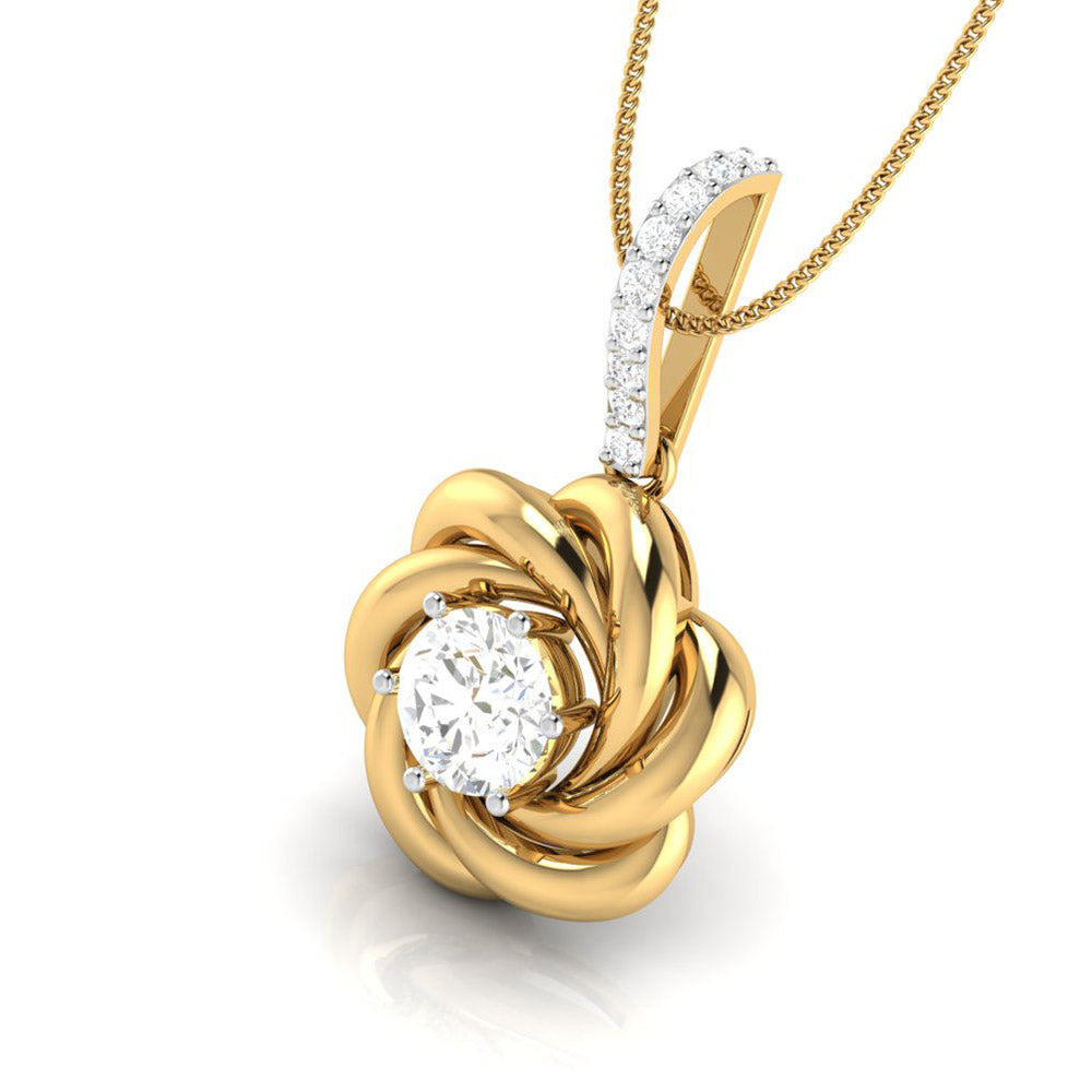 Blissful Bloom Diamond Pendant