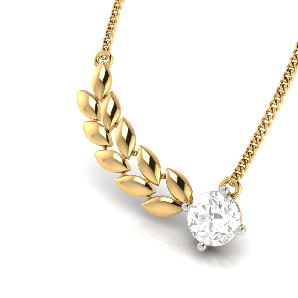 Forever Lusture Solitaire Diamond Pendant