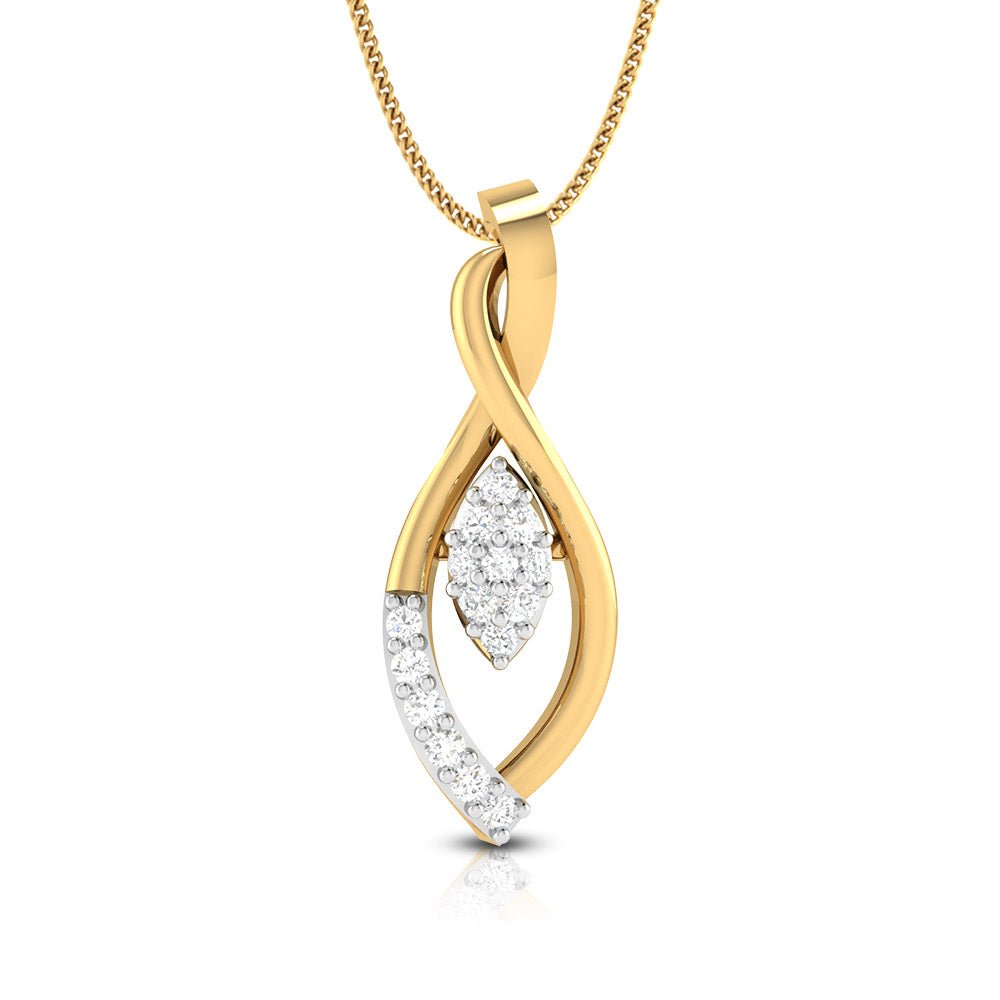 Dewdrop Serenity Diamond Pendant