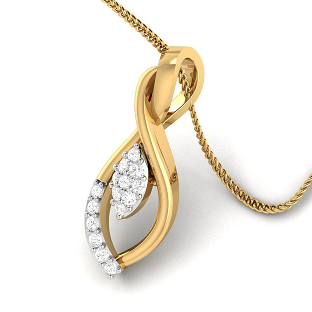 Dewdrop Serenity Diamond Pendant