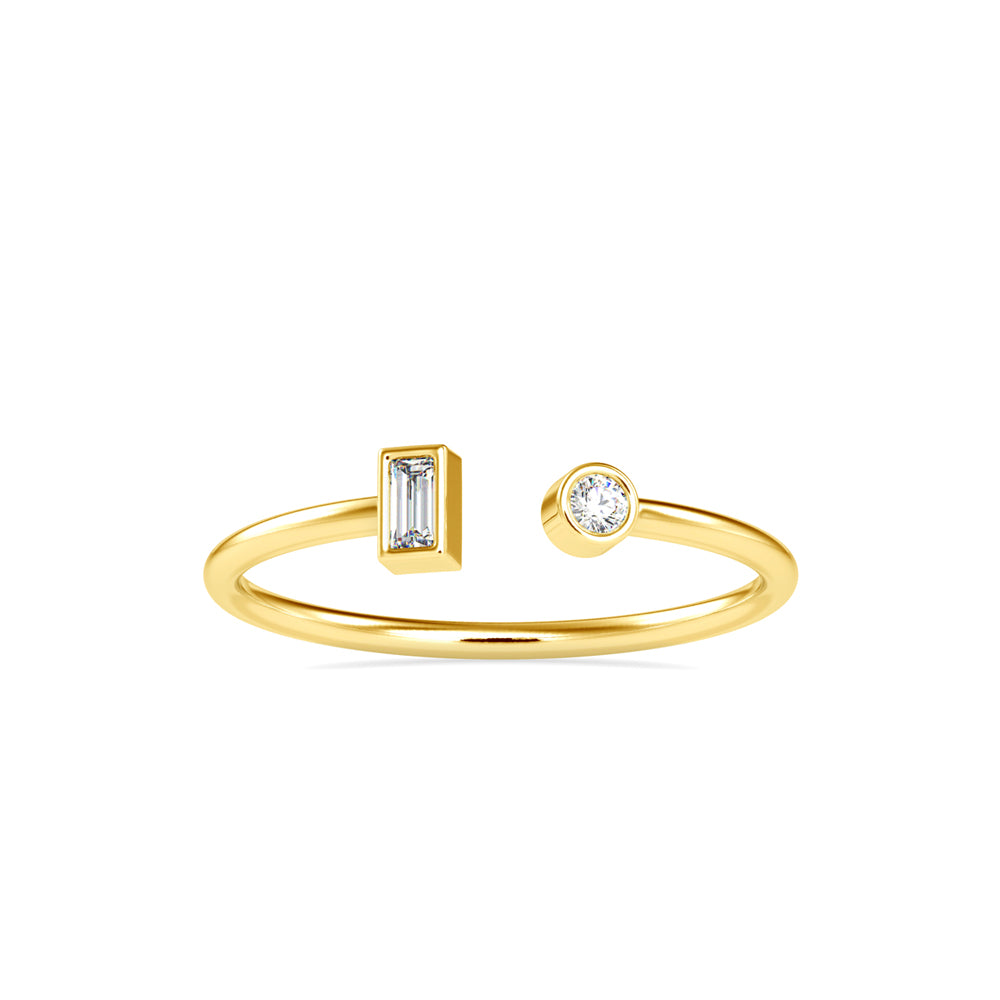 Sophisticated Glint Diamond Ring