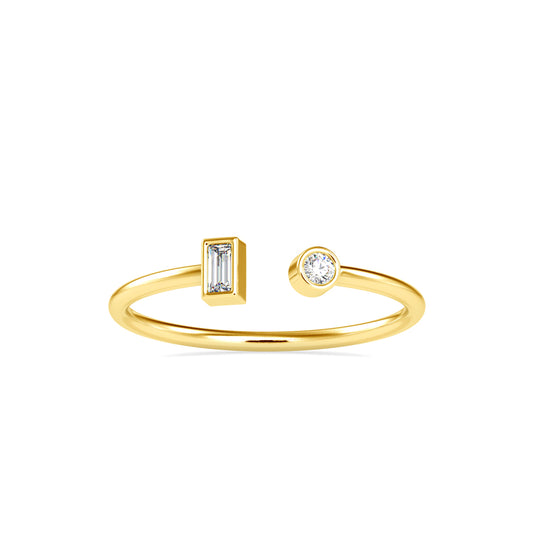 Sophisticated Glint Diamond Ring