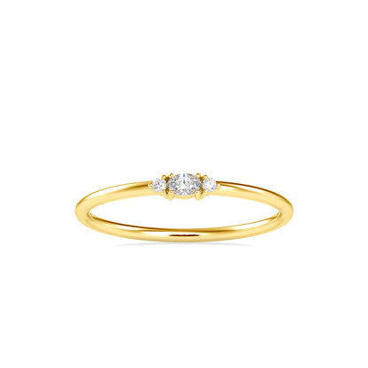 Softly Radiant Diamond Ring