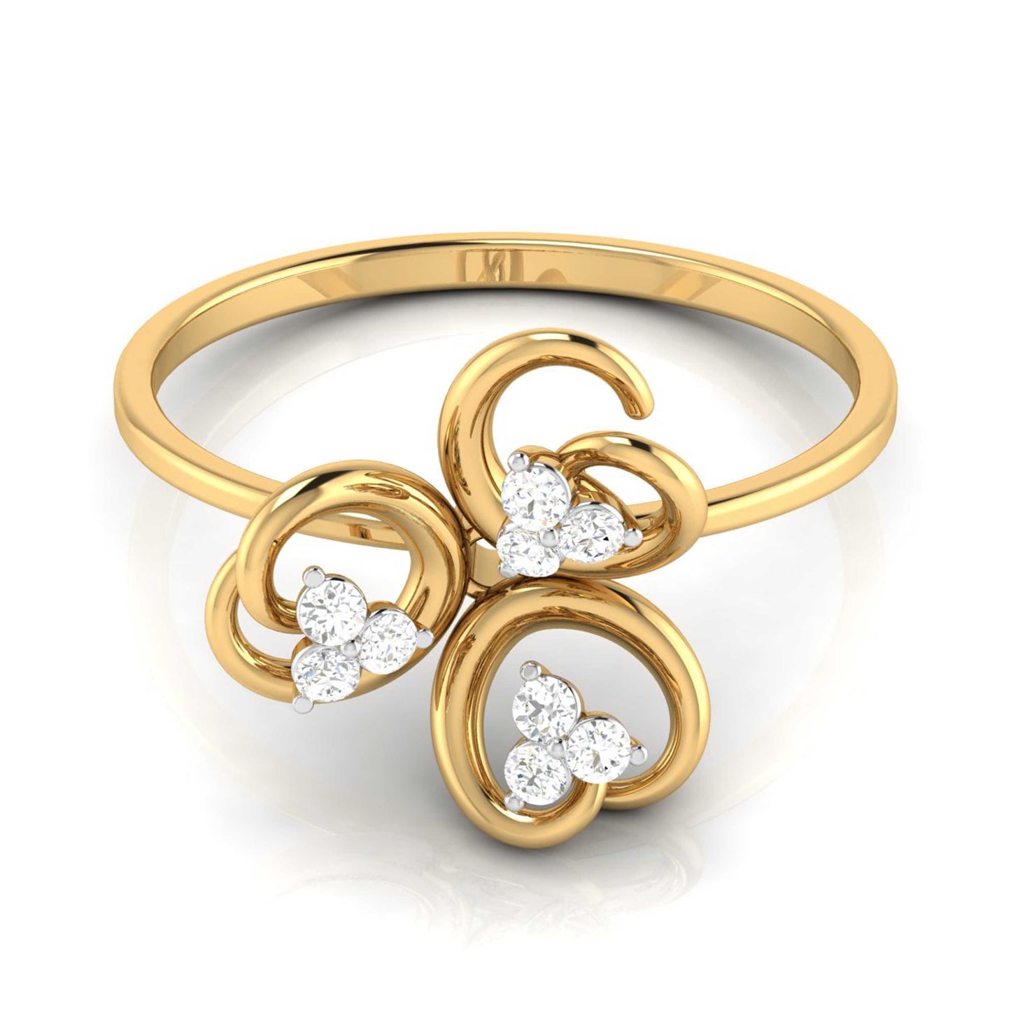 Floral Bliss Diamond Ring