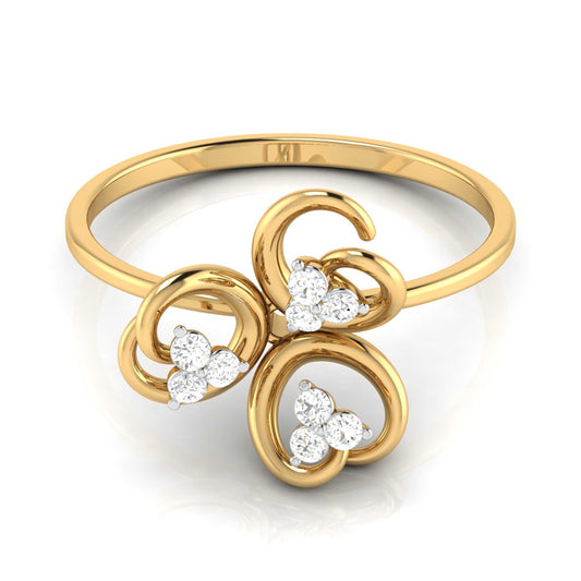 Floral Bliss Diamond Ring