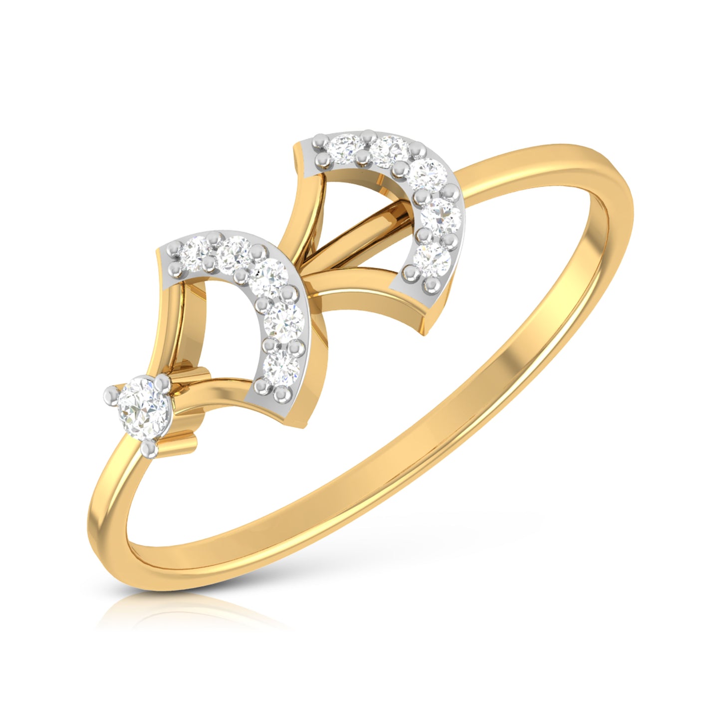 Radiant Glow Diamond Ring