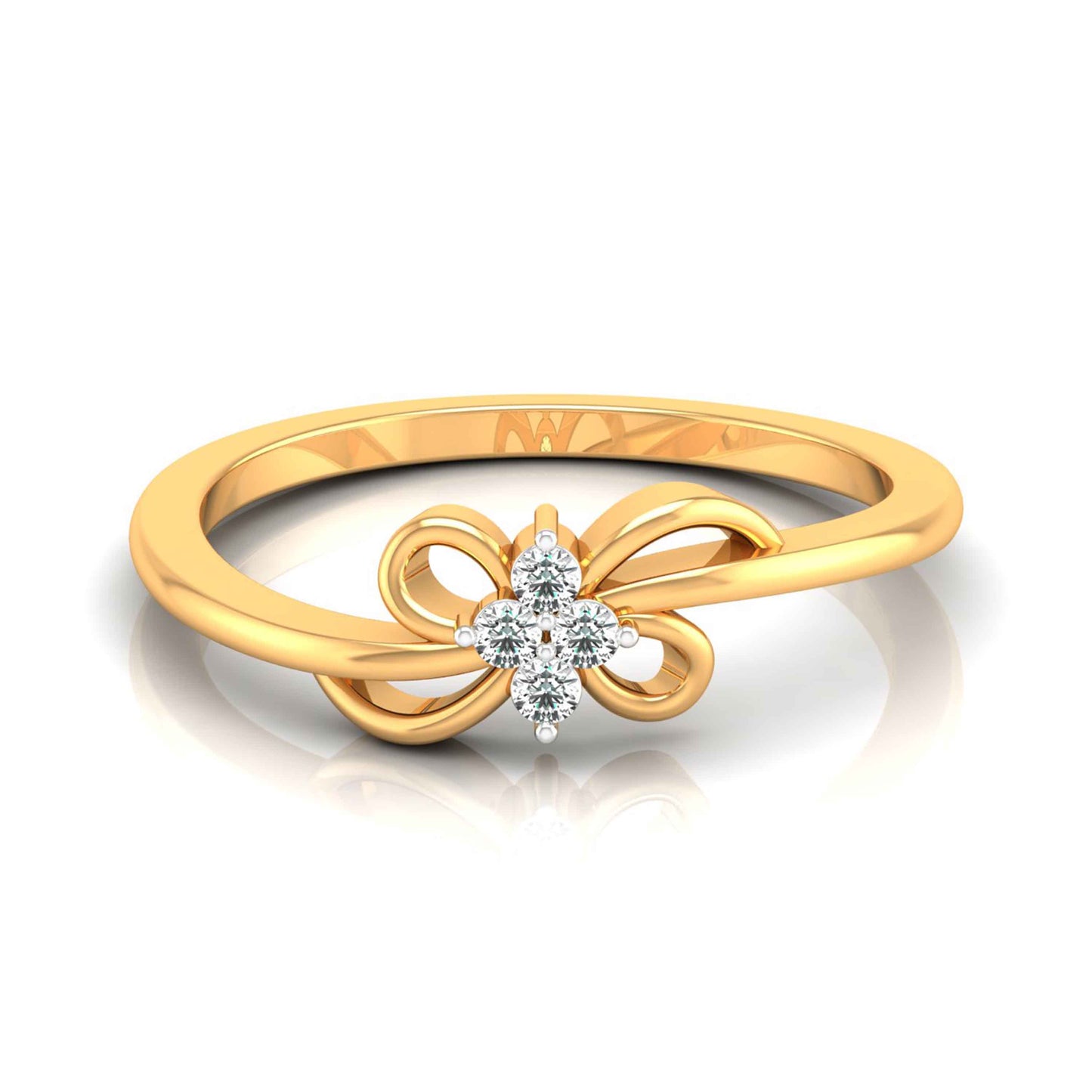 Petal Radiance Diamond Ring