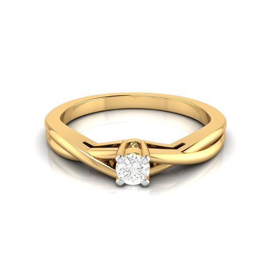 Elegant Solitaire Diamond Ring