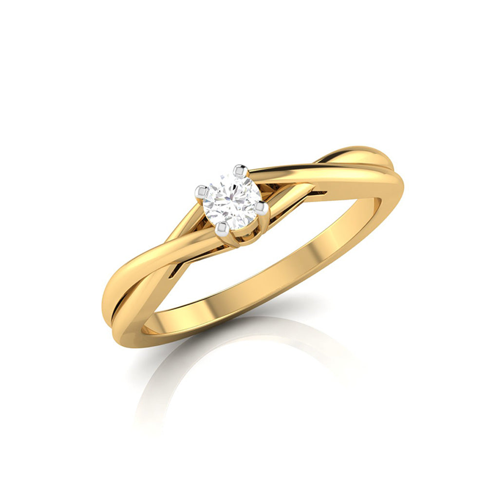 Elegant Solitaire Diamond Ring