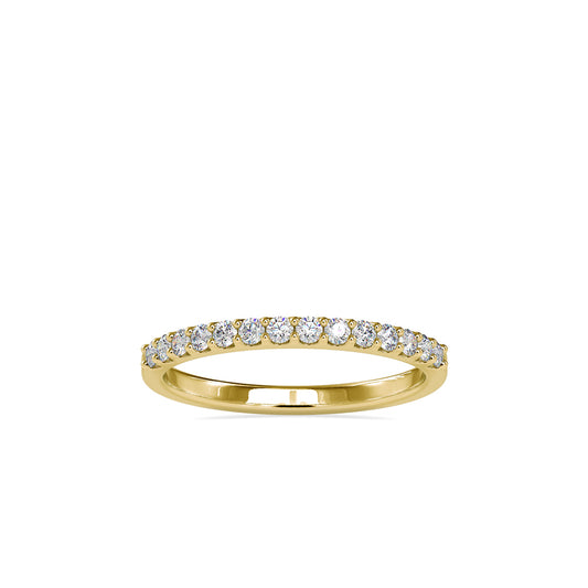 Radiant Continuity Half Eternity Diamond Ring