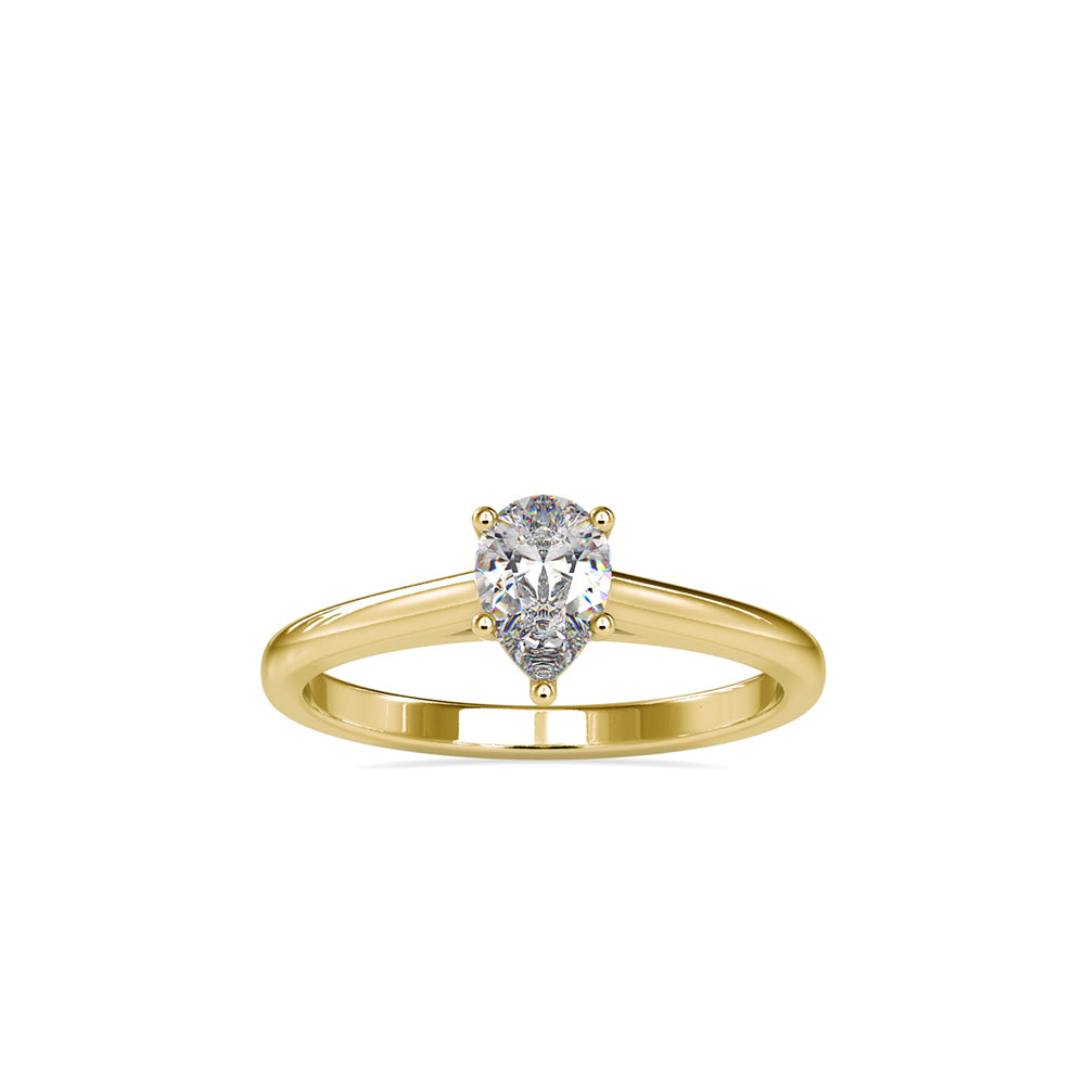 0.5 carat Pearluxe Solitaire Diamond Ring