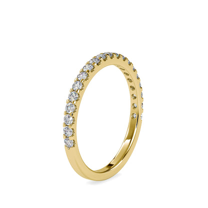 40 cent Half Eternity Ring