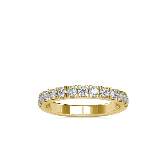 70 cent Half Eternity Ring