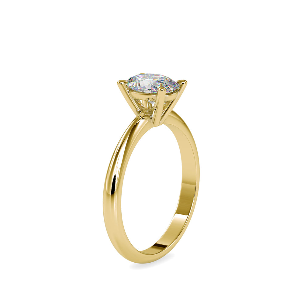 1 Carat Majestic Oval Solitaire Ring