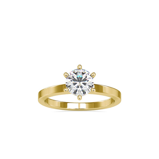 1.1 Carat Majestic Round Solitaire Ring