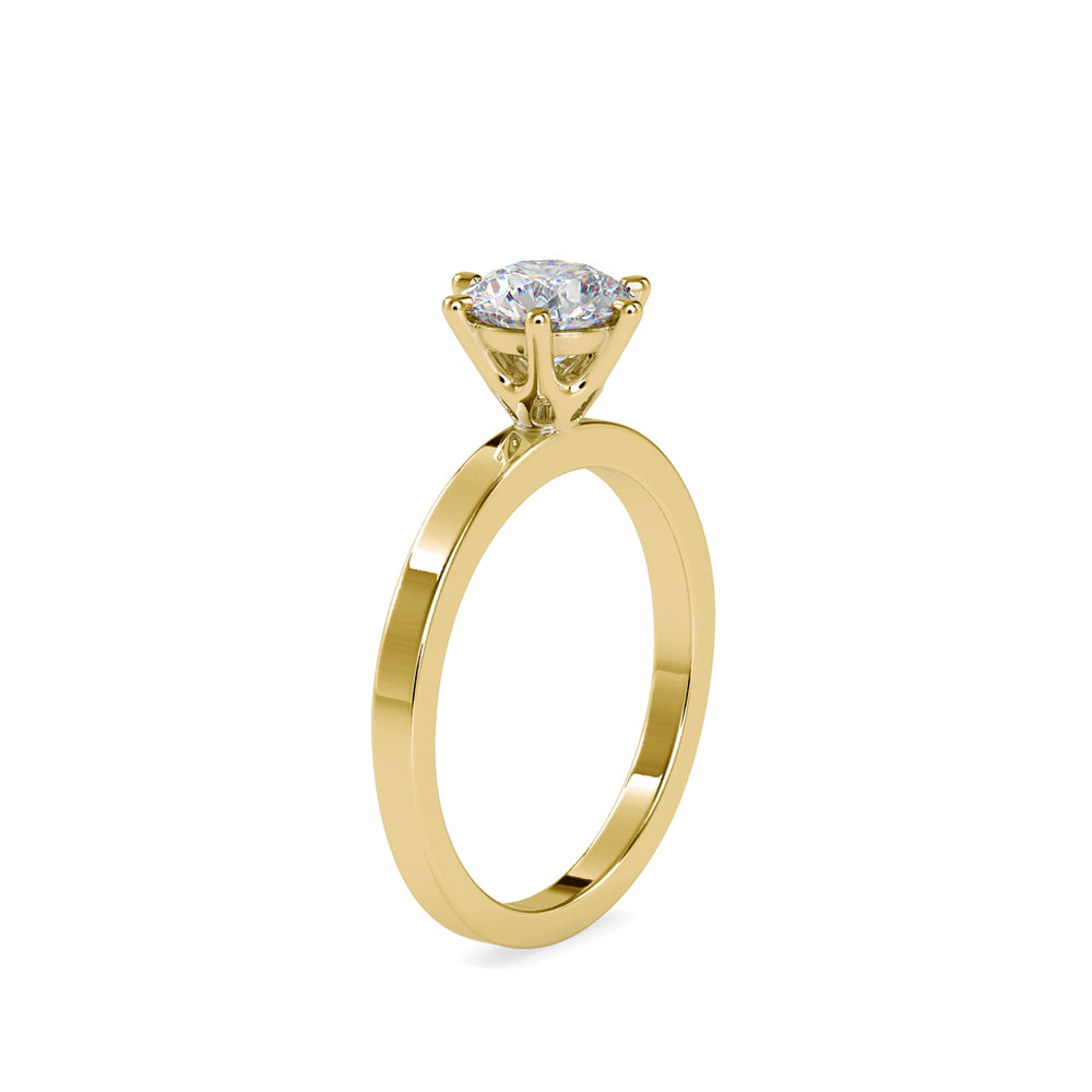 1.1 Carat Majestic Round Solitaire Ring