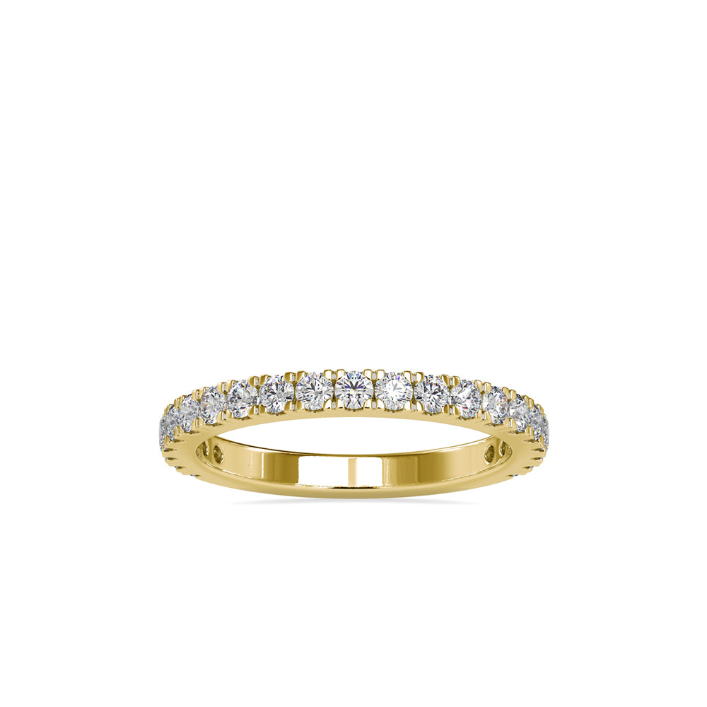 60 cent Half Eternity Ring