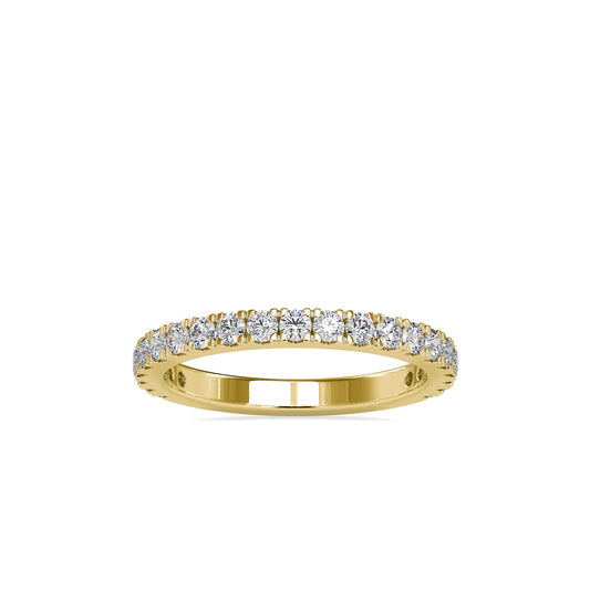 60 cent Half Eternity Ring