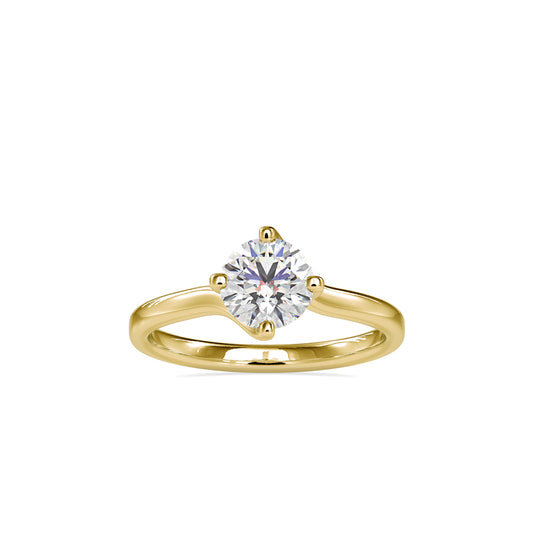 1.1 Carat Elastic Setting Solitaire Ring