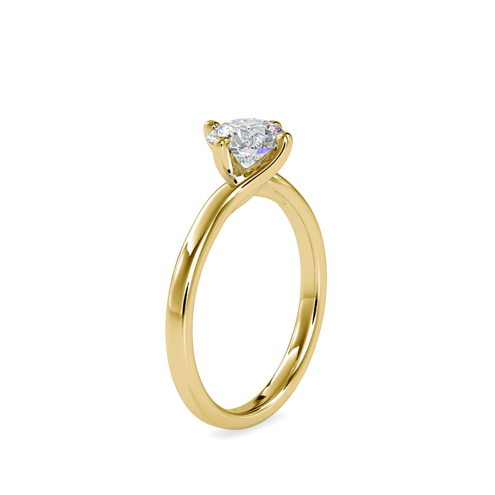 1.1 Carat Elastic Setting Solitaire Ring