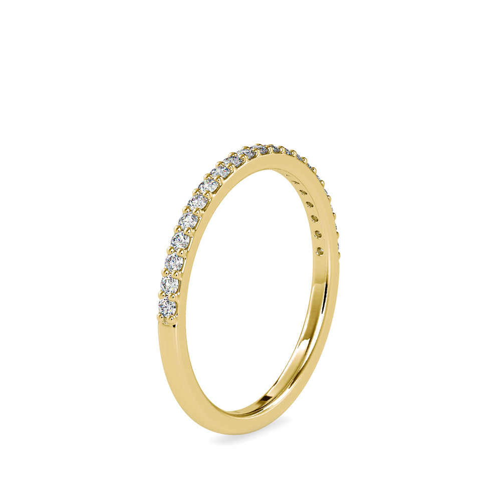 Boundless Radiance Half Eternity Diamond Ring