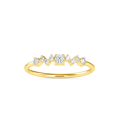 Chic Serenity Diamond Ring