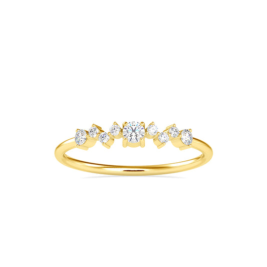 Chic Serenity Diamond Ring