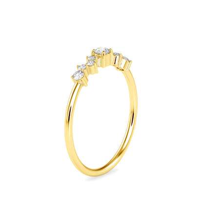 Chic Serenity Diamond Ring