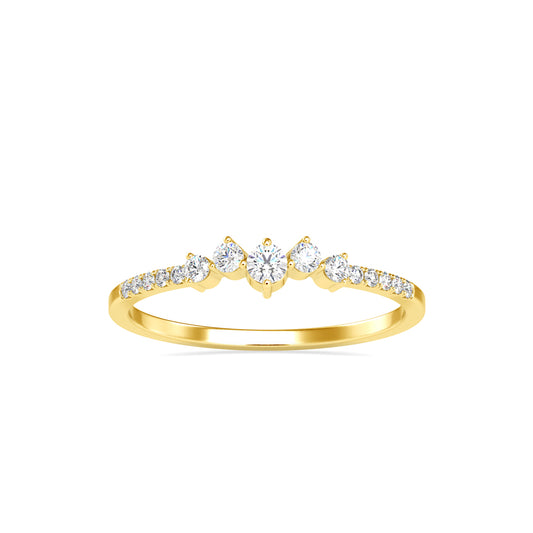 Delicate Charm Diamond Ring