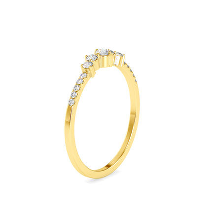 Delicate Charm Diamond Ring